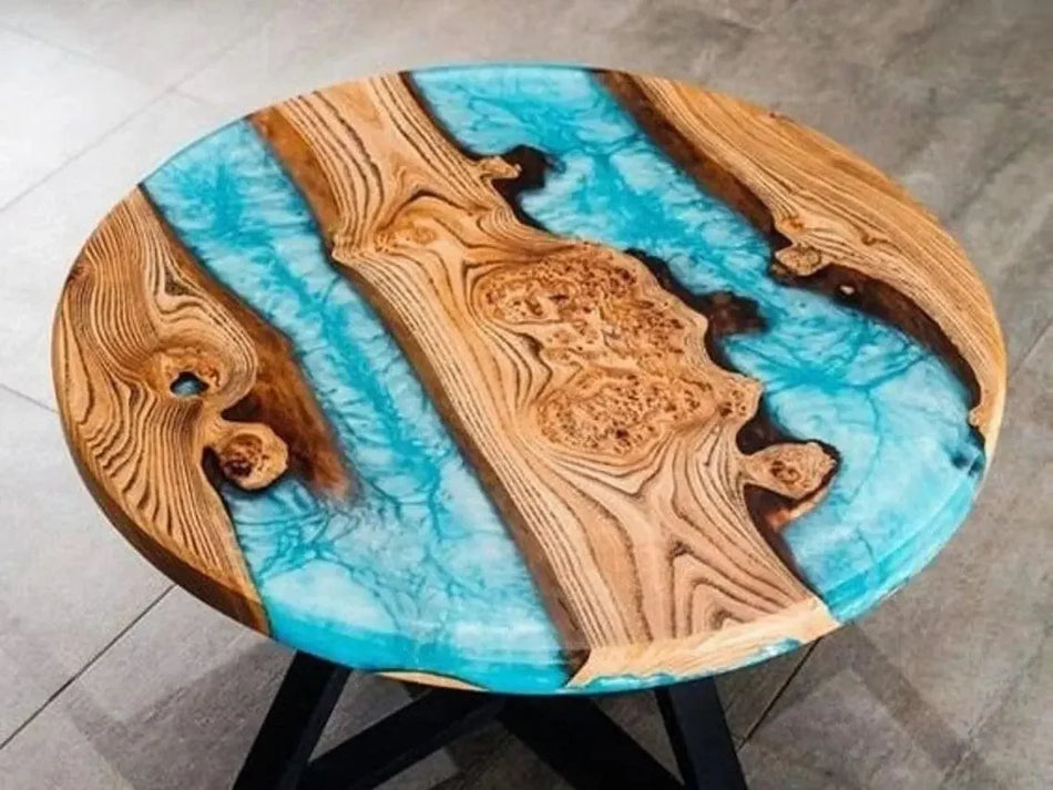 Resina Professionale DeltaResins fino 10 CM Ideale per la creazione di gioielli, River Table e Creazioni Artistiche - Trasparente Certificata Atossica - Assistenza Italiano – 100% Made in Italy